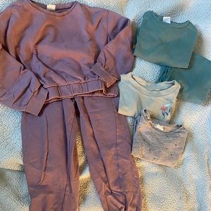 Zara Girl Sets and long-sleeve tops Bundle